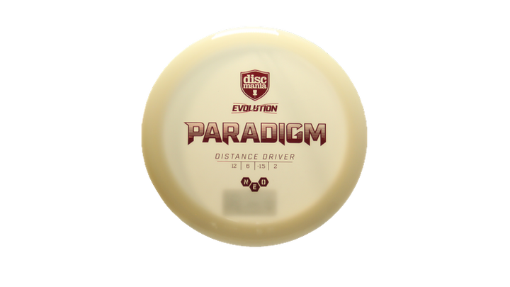 Discmania Neo Paradigm Distance Driver Front View