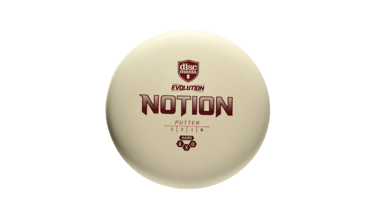 Discmania Hard Exo Notion Putter Front View