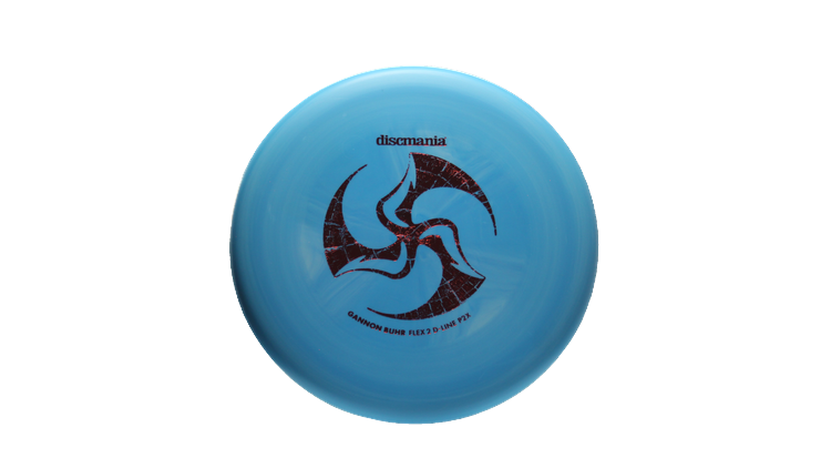 Discmania Gannon Buhr Huk Lab Collaboration Flex 2 D-Line P2X Putter Front View