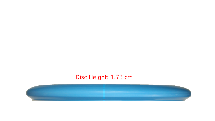 Discmania Flex 2 D-Line P1X Putter Profile View