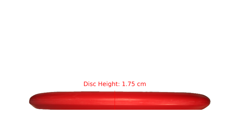 Discmania Flex 2 D-Line P1 Putter Profile View