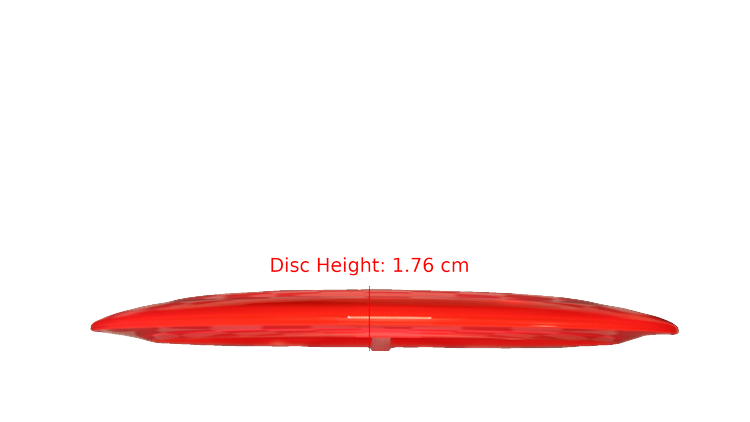 Discmania C-Line DD Distance Driver Profile View
