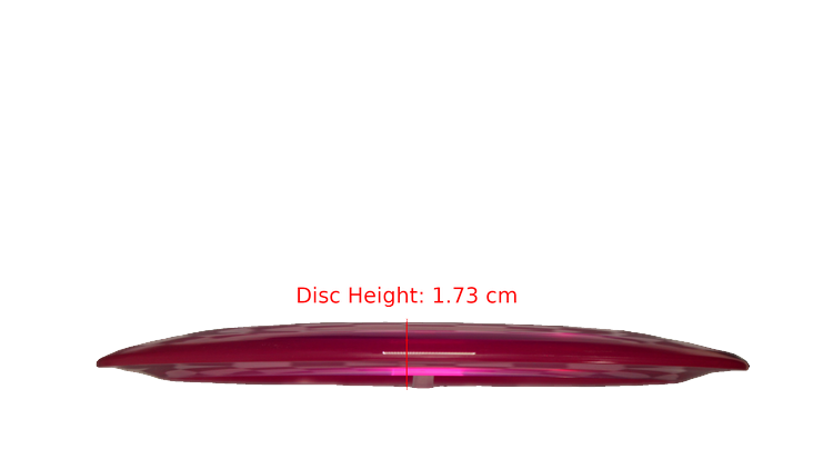 Discmania C-Line DD Distance Driver Profile View