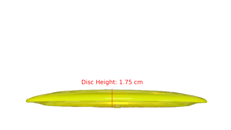 Discmania C-Line DD Distance Driver Profile View