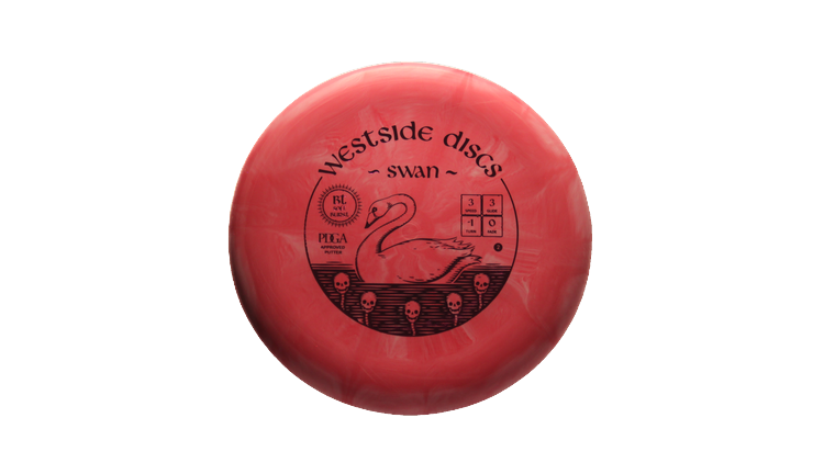 Westside Discs BT Soft Burst Swan 2 Putter Front View