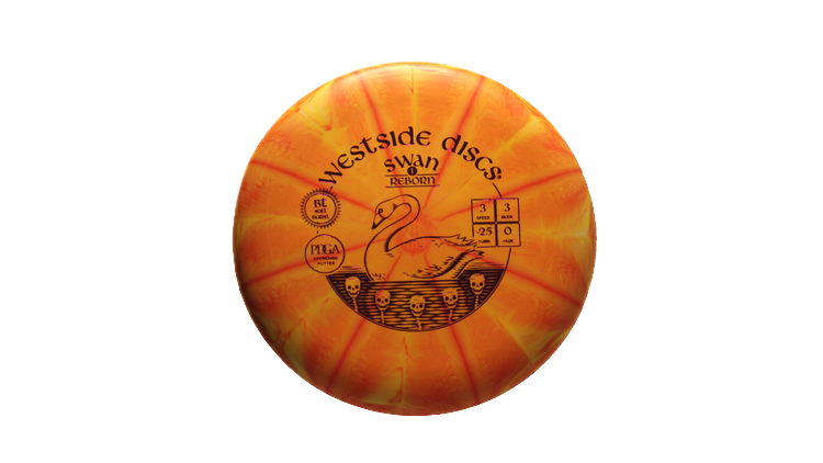 Westside Discs BT Soft Burst Swan 1 Reborn Putter Front View