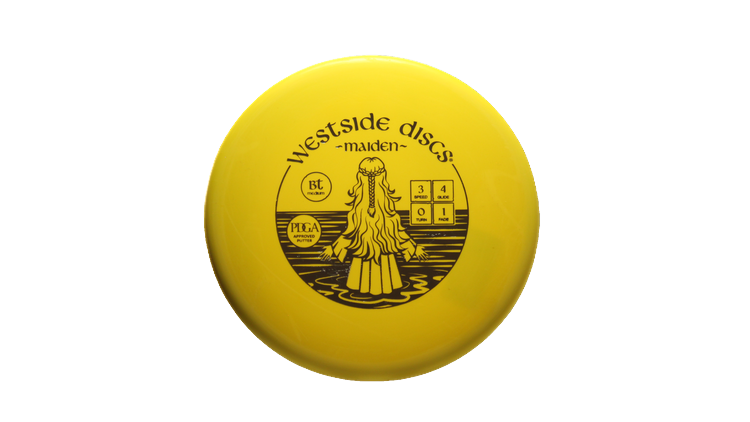 Westside Discs BT Medium Maiden Putter Front View