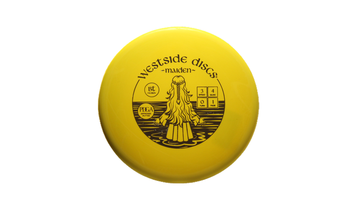 Westside Discs BT Medium Maiden Putter Front View