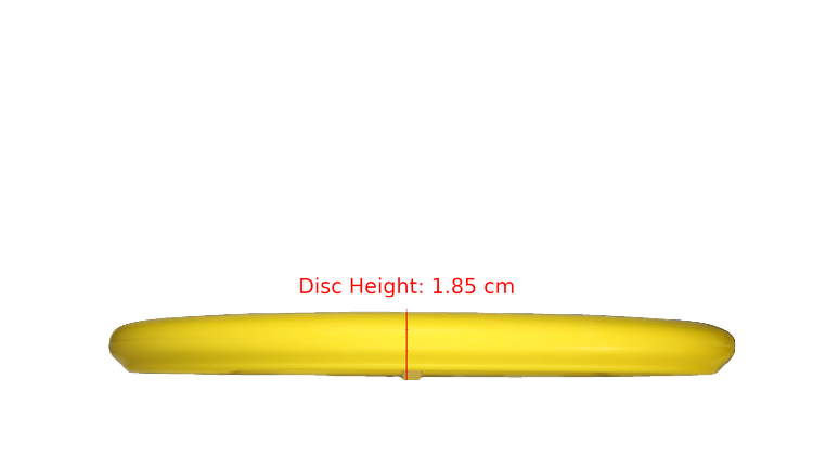 Westside Discs BT Medium Maiden Putter Profile View
