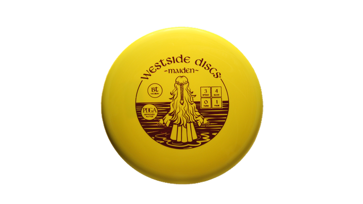 Westside Discs BT Medium Maiden Putter Front View