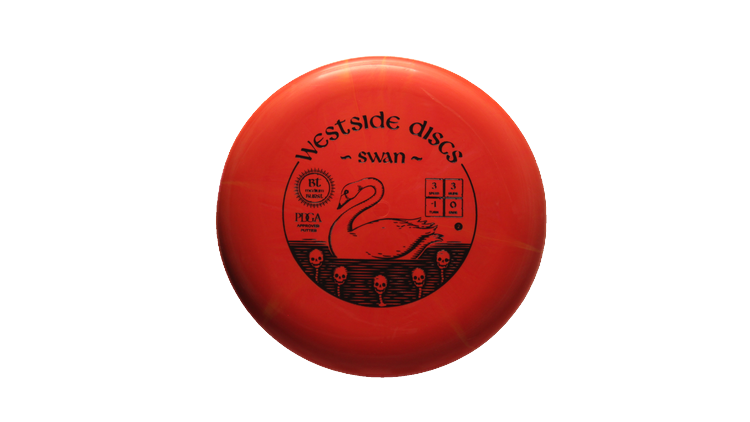 Westside Discs BT Medium Burst Swan 2 Putter Front View