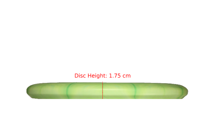 Westside Discs BT Hard Burst Shield Putter Profile View