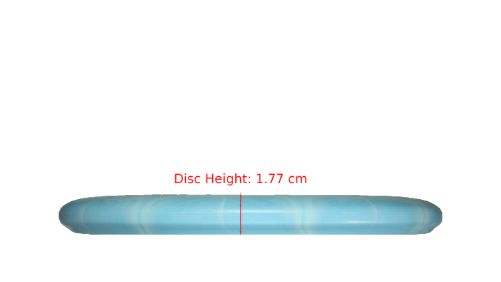 Westside Discs BT Hard Burst Shield Putter Profile View