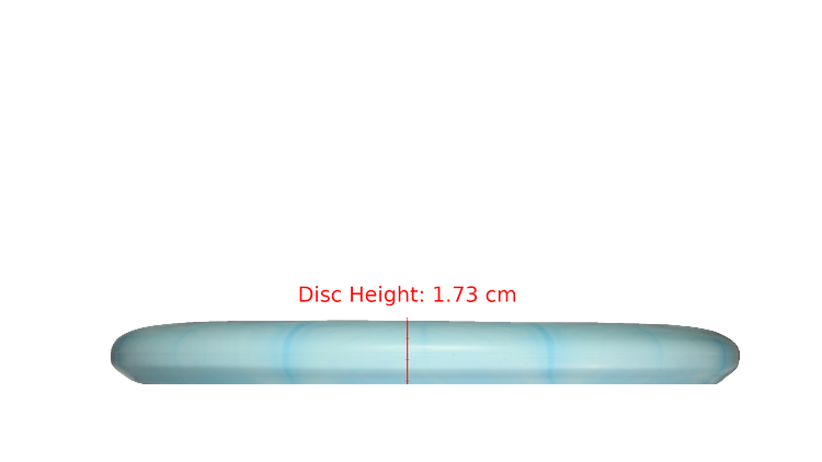 Westside Discs BT Hard Burst Shield Putter Profile View