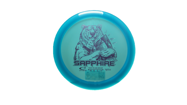 Latitude 64 Opto Sapphire Distance Driver Front View