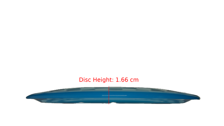 Latitude 64 Opto Sapphire Distance Driver Profile View
