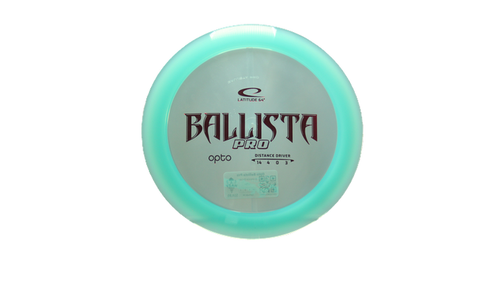 Latitude 64 Opto Ballista Pro Distance Driver Front View