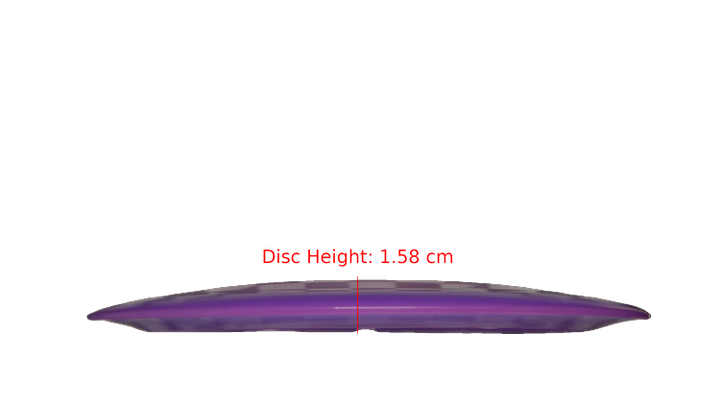 Latitude 64 Opto Ballista Pro Distance Driver Profile View