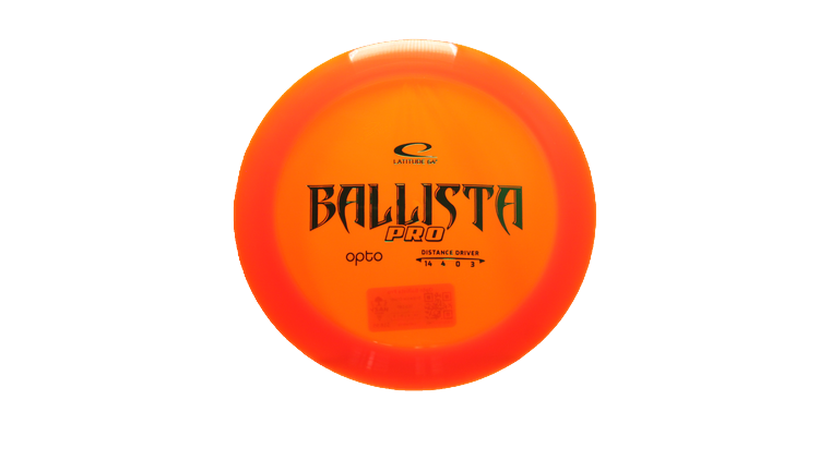 Latitude 64 Opto Ballista Pro Distance Driver Front View