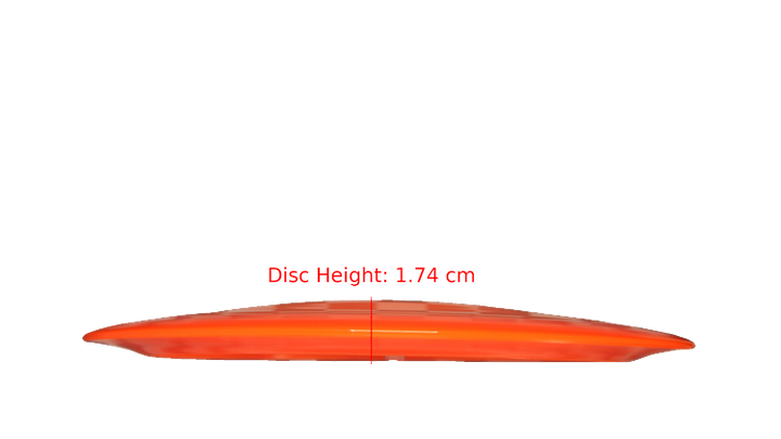 Latitude 64 Opto Ballista Pro Distance Driver Profile View