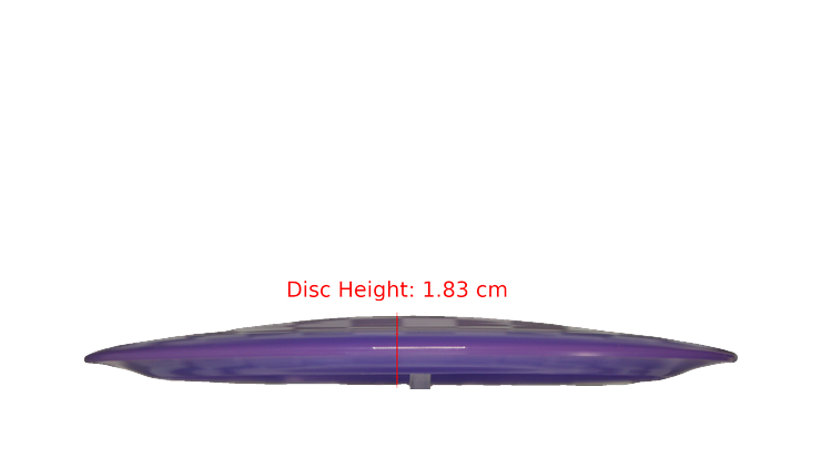 Latitude 64 Opto Ballista Pro Distance Driver Profile View