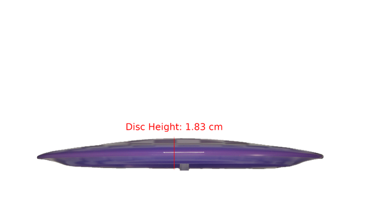 Latitude 64 Opto Ballista Pro Distance Driver Profile View