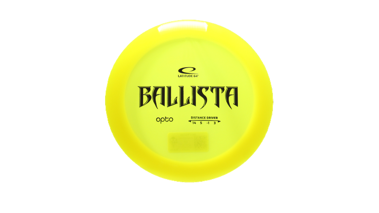 Latitude 64 Opto Ballista Distance Driver Front View