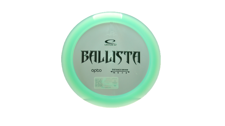 Latitude 64 Opto Ballista Distance Driver Front View