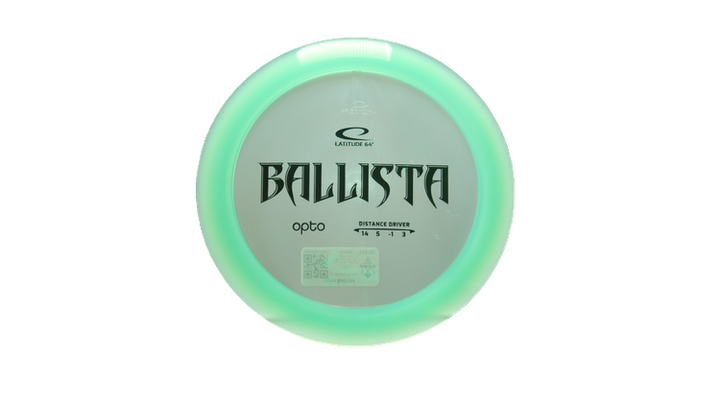 Latitude 64 Opto Ballista Distance Driver Front View