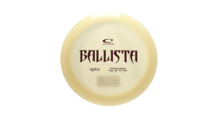 Latitude 64 Opto Ballista Distance Driver Front View