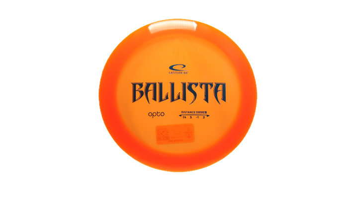 Latitude 64 Opto Ballista Distance Driver Front View