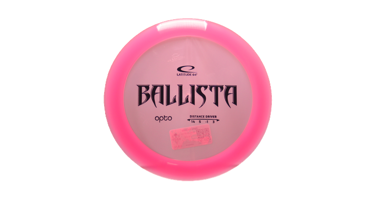 Latitude 64 Opto Ballista Distance Driver Front View