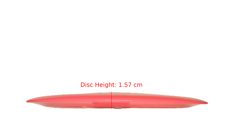Latitude 64 Opto Air Ballista Pro Distance Driver Profile View