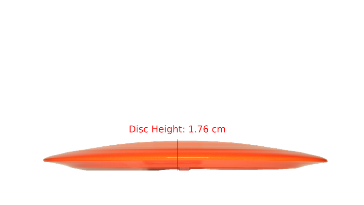 Latitude 64 Opto Air Ballista Pro Distance Driver Profile View