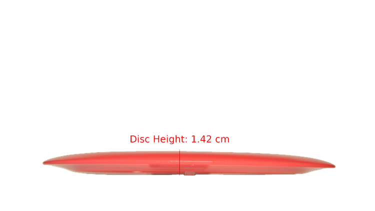 Latitude 64 Opto Air Ballista Pro Distance Driver Profile View