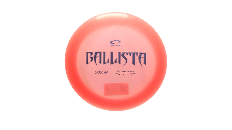 Latitude 64 Opto Air Ballista Distance Driver Front View