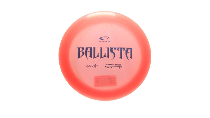 Latitude 64 Opto Air Ballista Distance Driver Front View