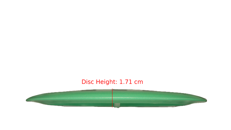 Latitude 64 Opto Air Ballista Distance Driver Profile View