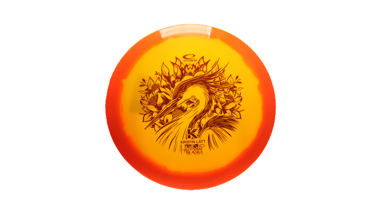 Latitude 64 2025 Kristin Latt Team Series Gold Orbit Saint Pro Fairway Driver Front View