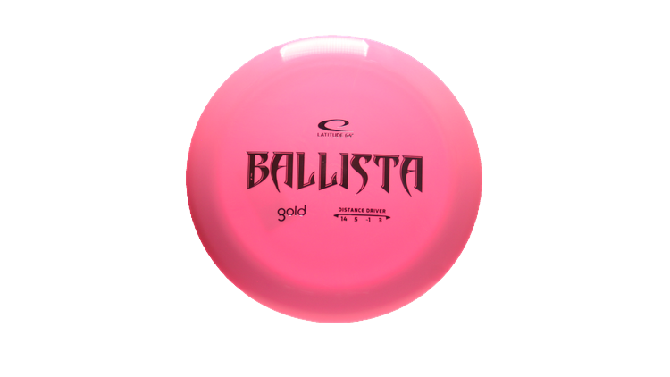 Latitude 64 Gold Ballista Distance Driver Front View