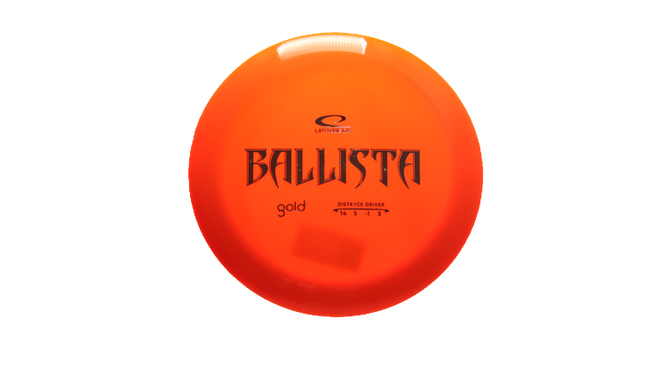 Latitude 64 Gold Ballista Distance Driver Front View