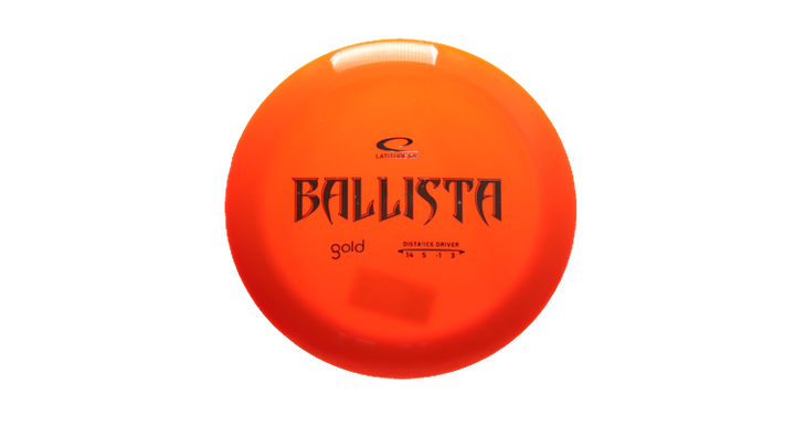 Latitude 64 Gold Ballista Distance Driver Front View