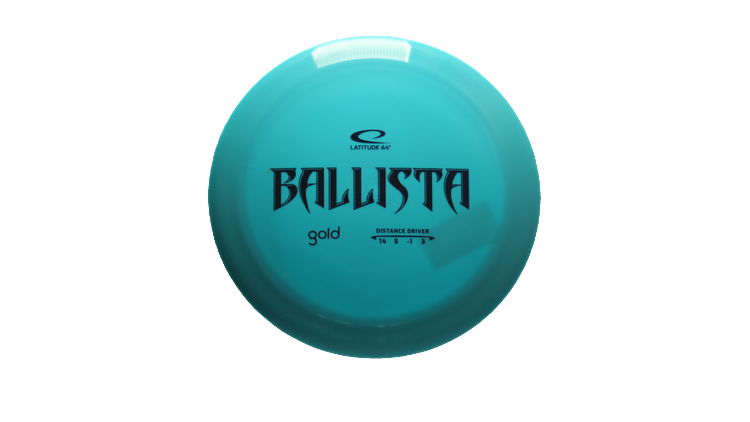 Latitude 64 Gold Ballista Distance Driver Front View