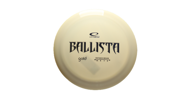Latitude 64 Gold Ballista Distance Driver Front View