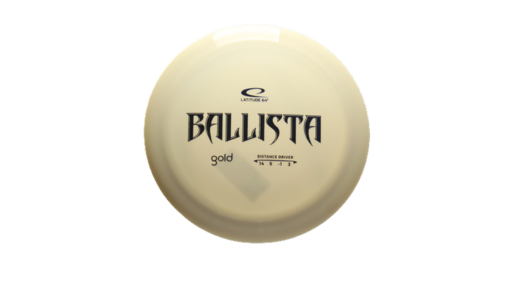 Latitude 64 Gold Ballista Distance Driver Front View