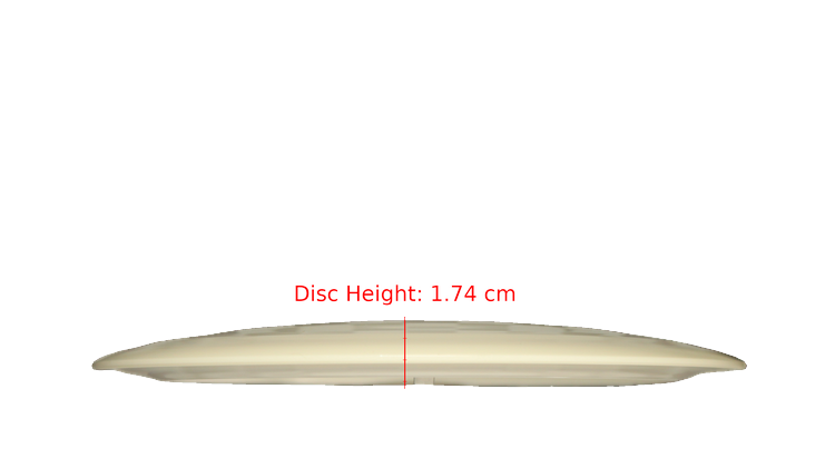 Latitude 64 Gold Ballista Distance Driver Profile View