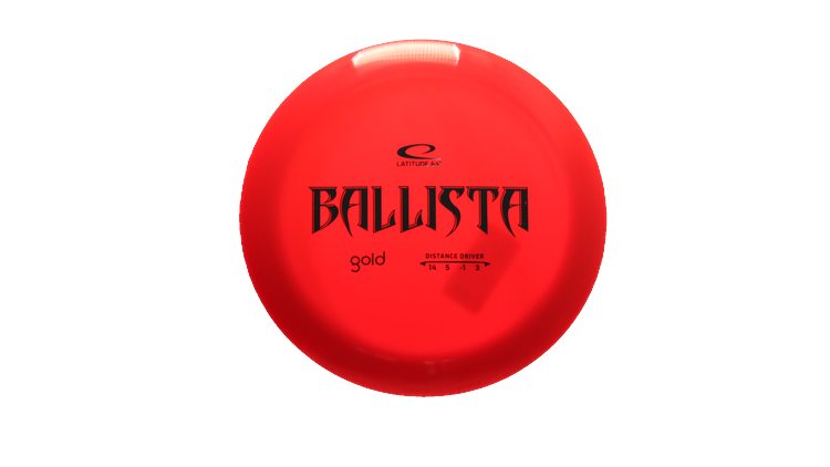 Latitude 64 Gold Ballista Distance Driver Front View