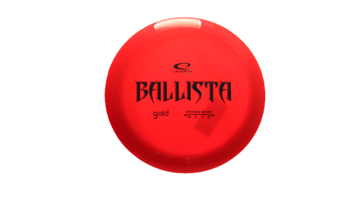 Latitude 64 Gold Ballista Distance Driver Front View
