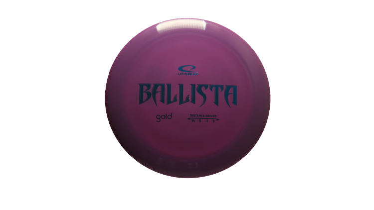 Latitude 64 Gold Ballista Distance Driver Front View