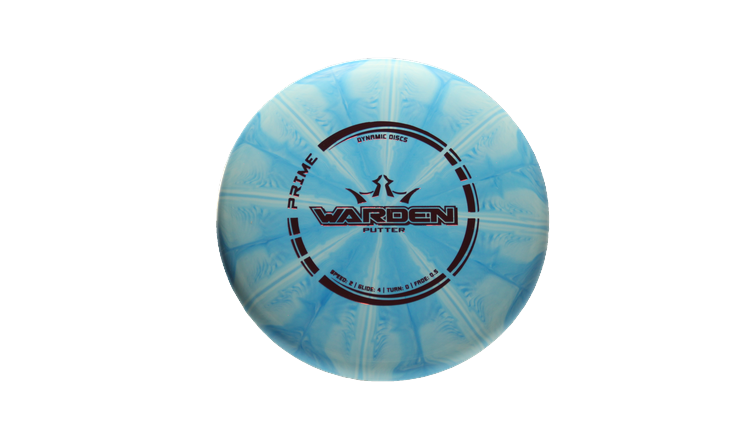 Dynamic Discs Prime Burst Warden Putter Front View